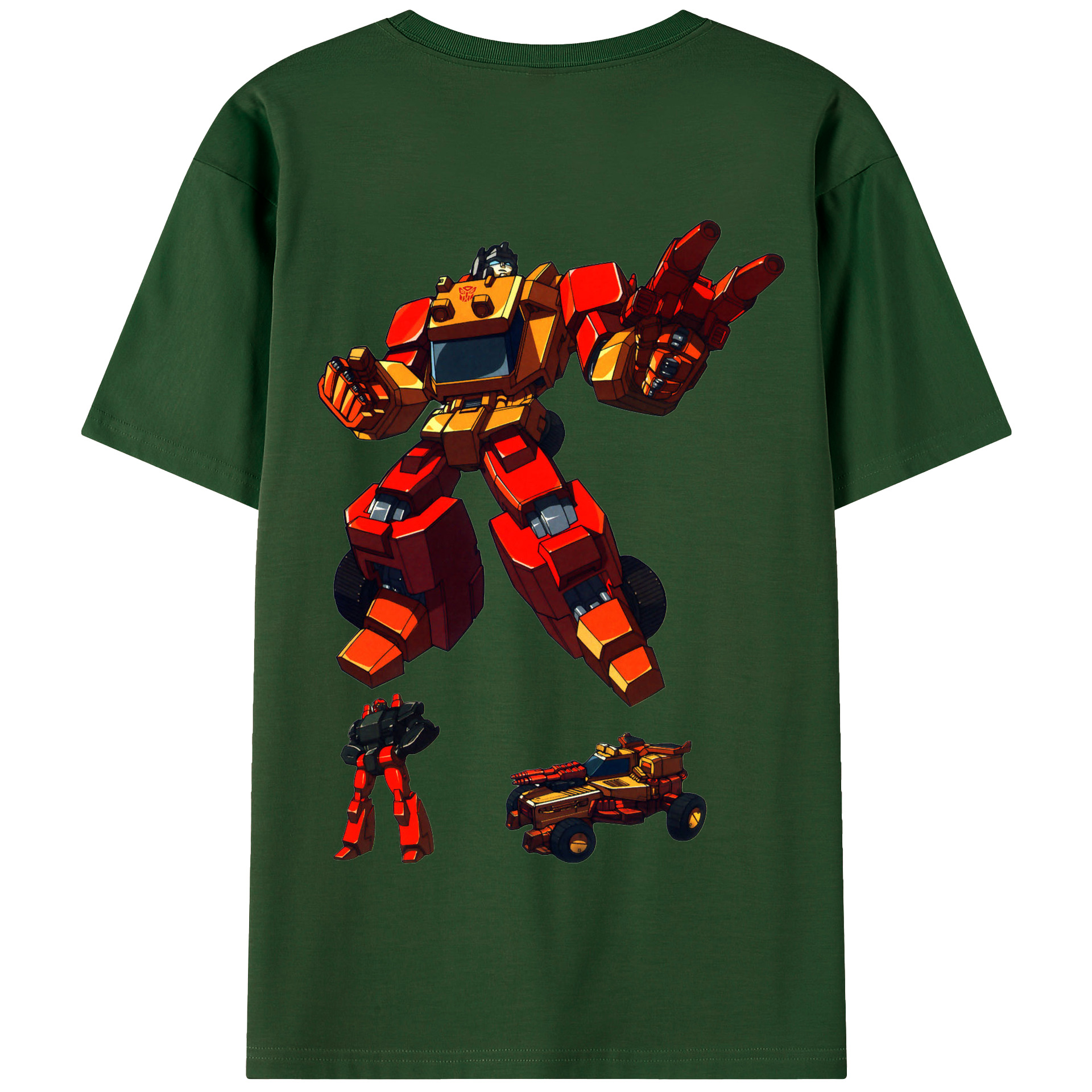 （画像用）  綿100％半袖Tシャツ（背面プリント）